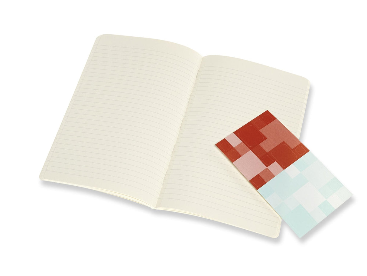 Moleskine Volant Journals Coral Orange / Aquamarine Blue