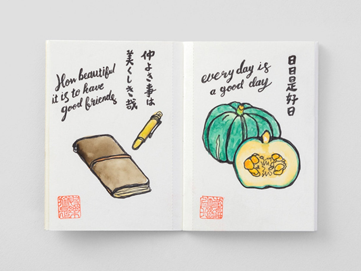 P15 Watercolor Paper Refill TRAVELER'S Notebook - Passport Size