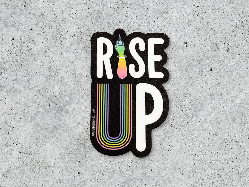 Rise Up Vinyl Sticker