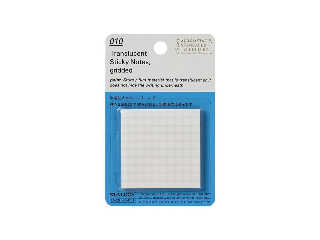 Stalogy Translucent Sticky Notes