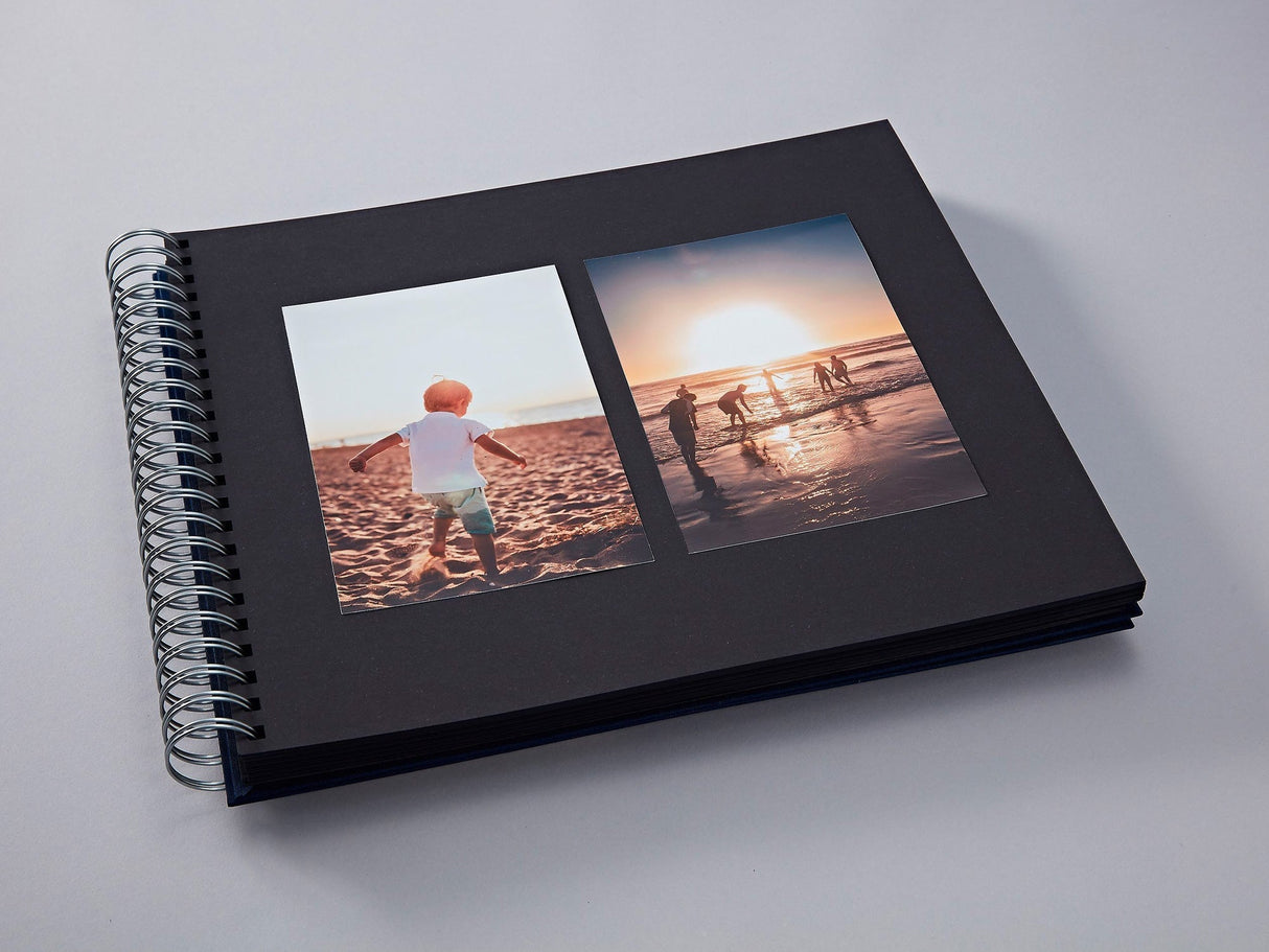 The Cutting Edge Color Block Spiral Scrapbook