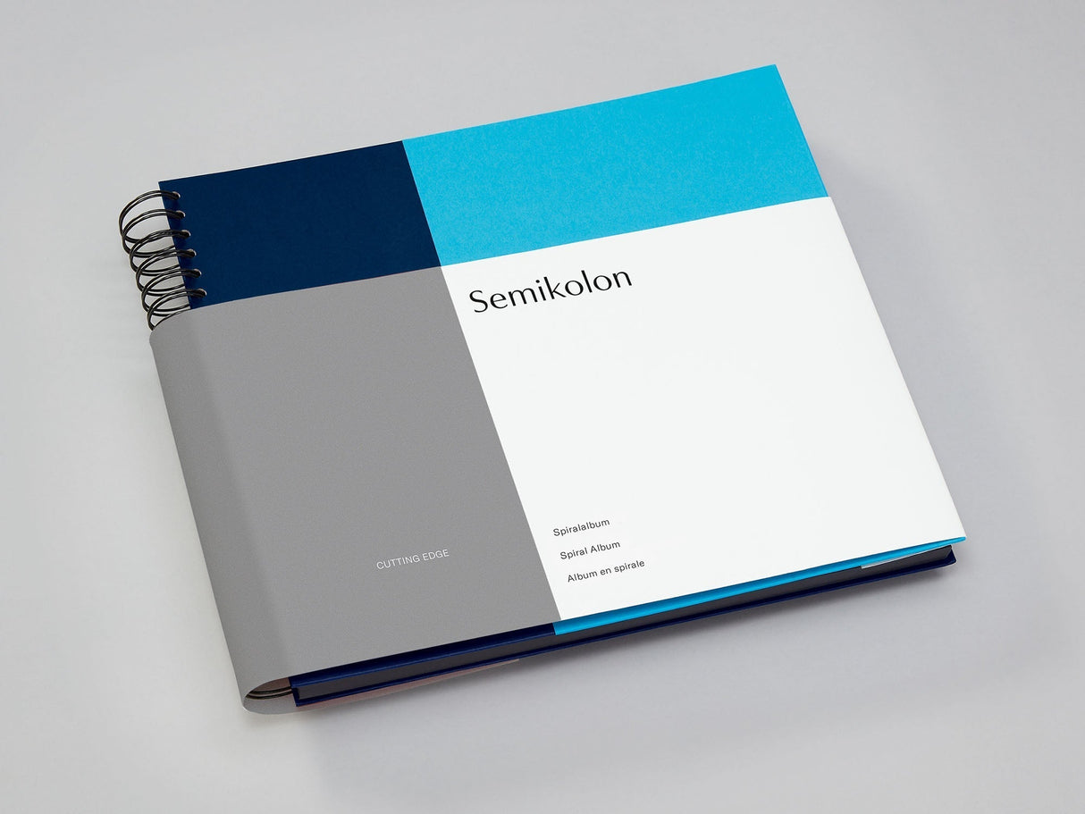 The Cutting Edge Color Block Spiral Scrapbook