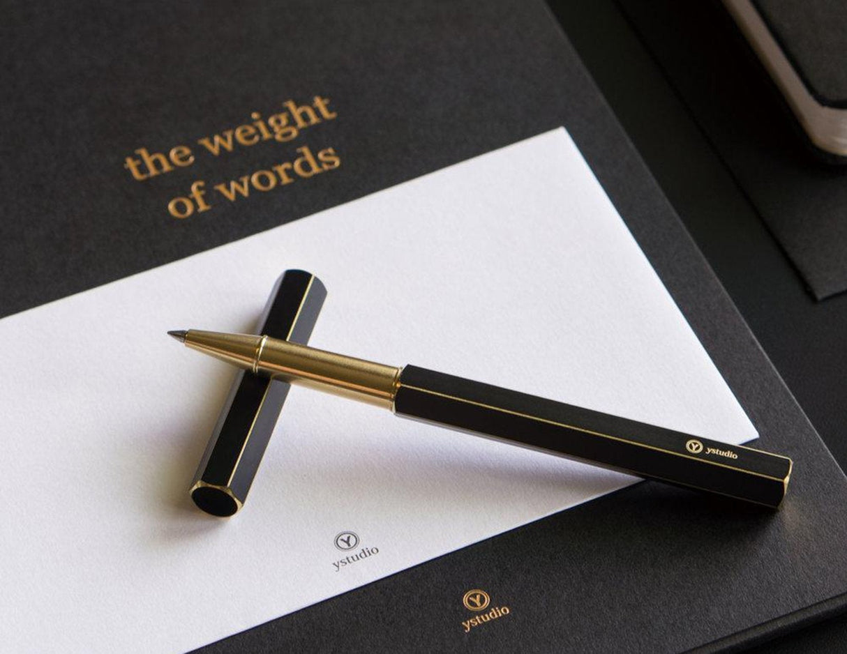 Ystudio Rollerball Pen Brassing