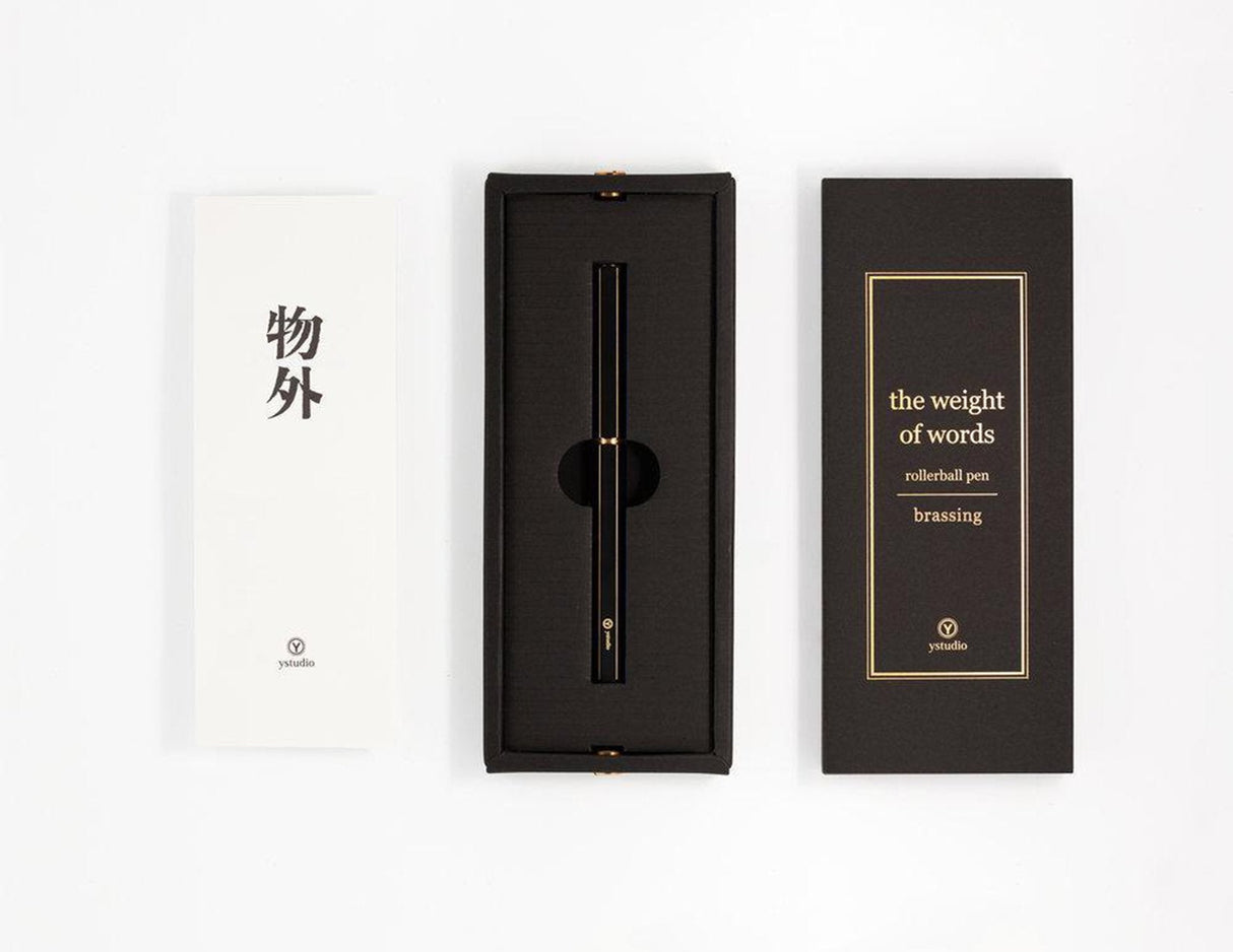 Ystudio Rollerball Pen Brassing