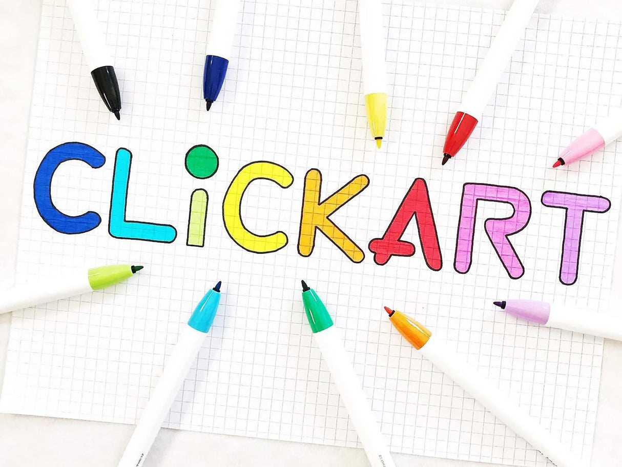 Zebra ClickArt Retractable Marker Pens - Open Stock