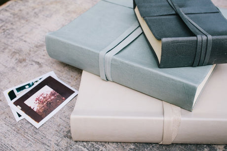 Leather Photo Albums-Jenni Bick Custom Journals