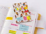 100%ORANGE Hobonichi Translucent Sticky Notes - Taking a Break