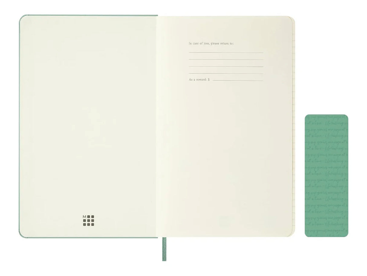 Moleskine Patterned Hardcover Notebook - Sage Green