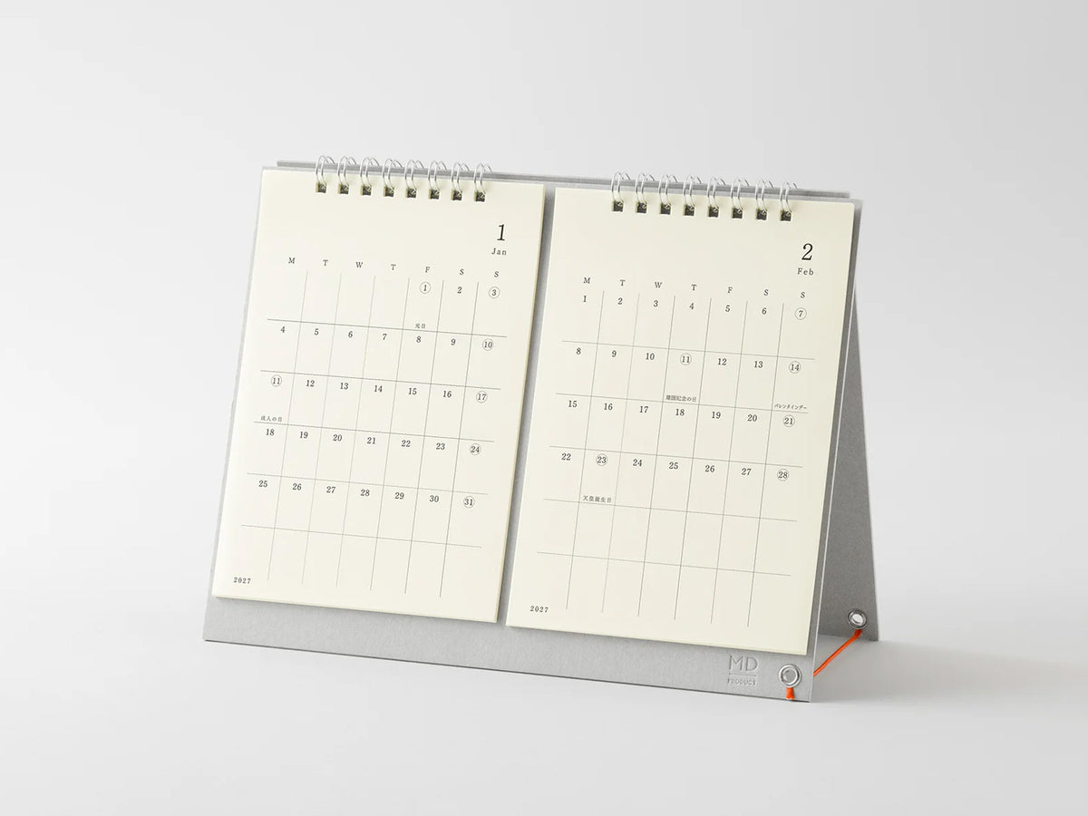 MD Desk Calendar 2027 Twin