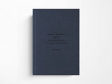 Notem ALVA ANNUAL Journal 2027 - Dark Blue A5