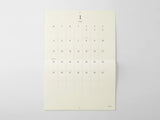 MD Wall Calendar 2027 Bi Folded A3