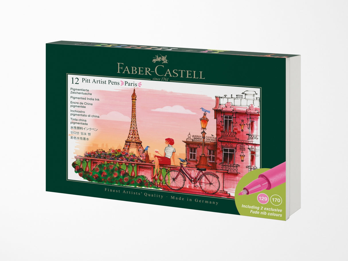 Faber-Castell Artist Pitt Pen Set - City Collection - Paris