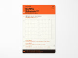 PLOTTER Refill Monthly Schedule Refill 2027 - A5 Size