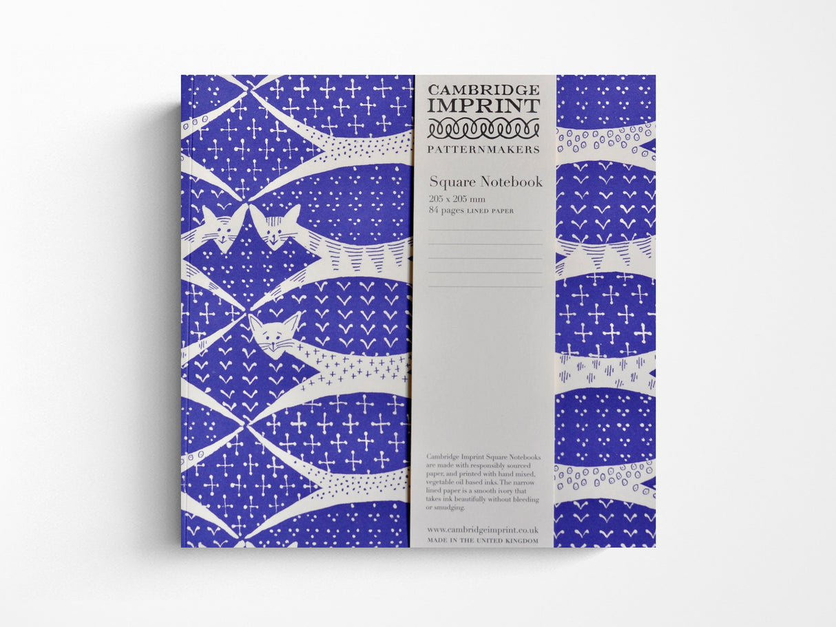 Square Notebook with Lined Paper