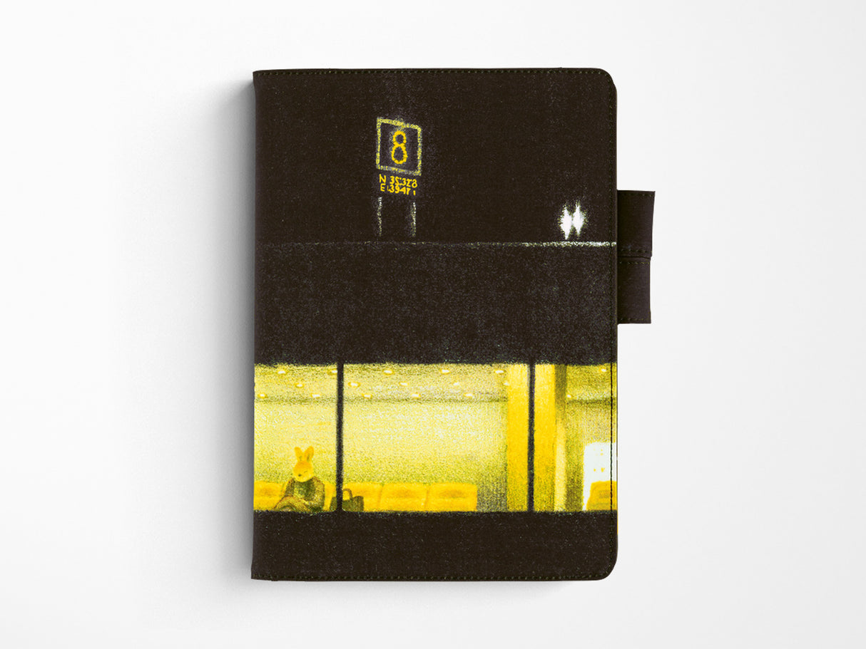 Hobonichi Techo A5 Cousin Cover - Akiko Miyakoshi: An Airport at Night