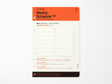 PLOTTER Refill Weekly Schedule Refill 2027 - A5 Size