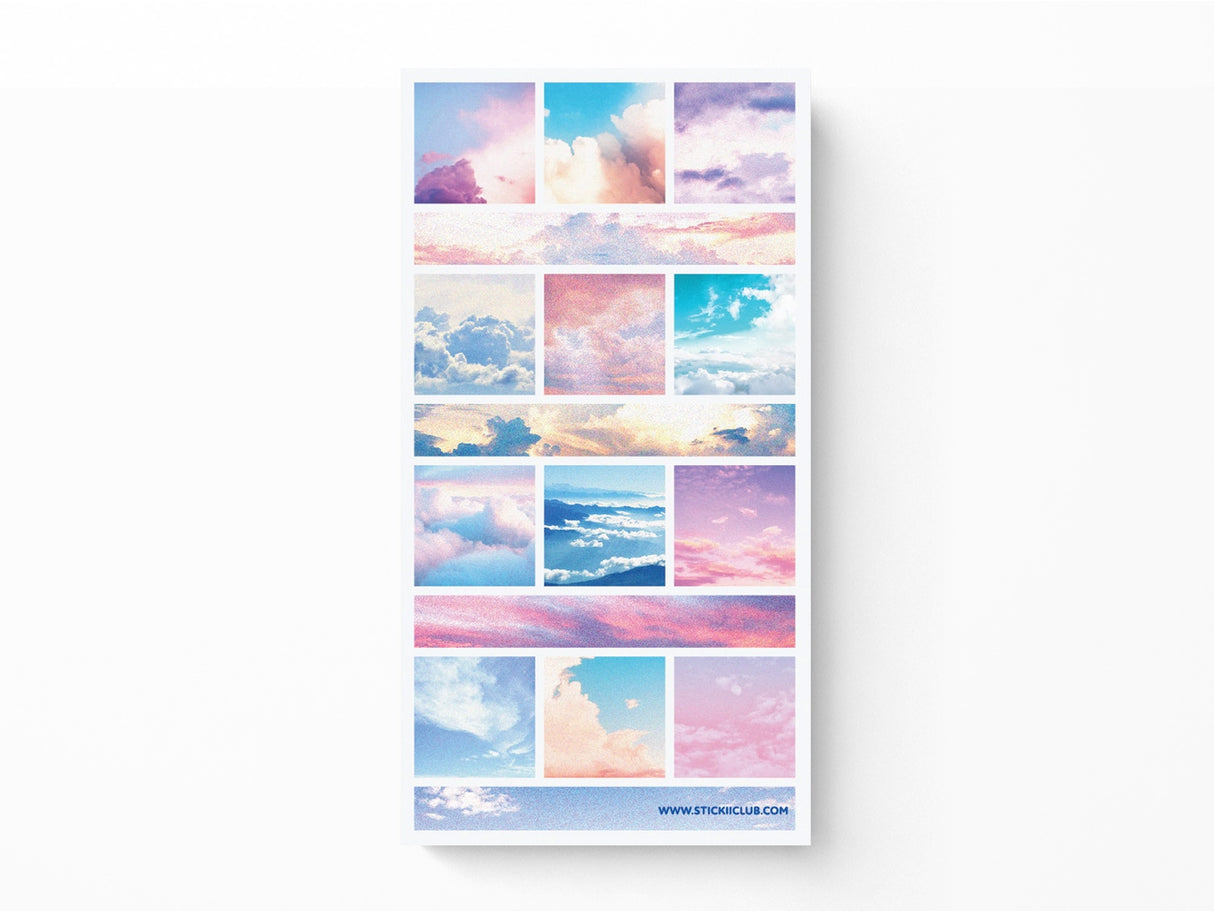 Cotton Candy Skies Sticker Sheet
