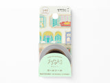 Midori Yuru Log Roll Sticker Window Views