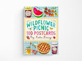 Wildflower Picnic 100 Postcards by Katie Daisy