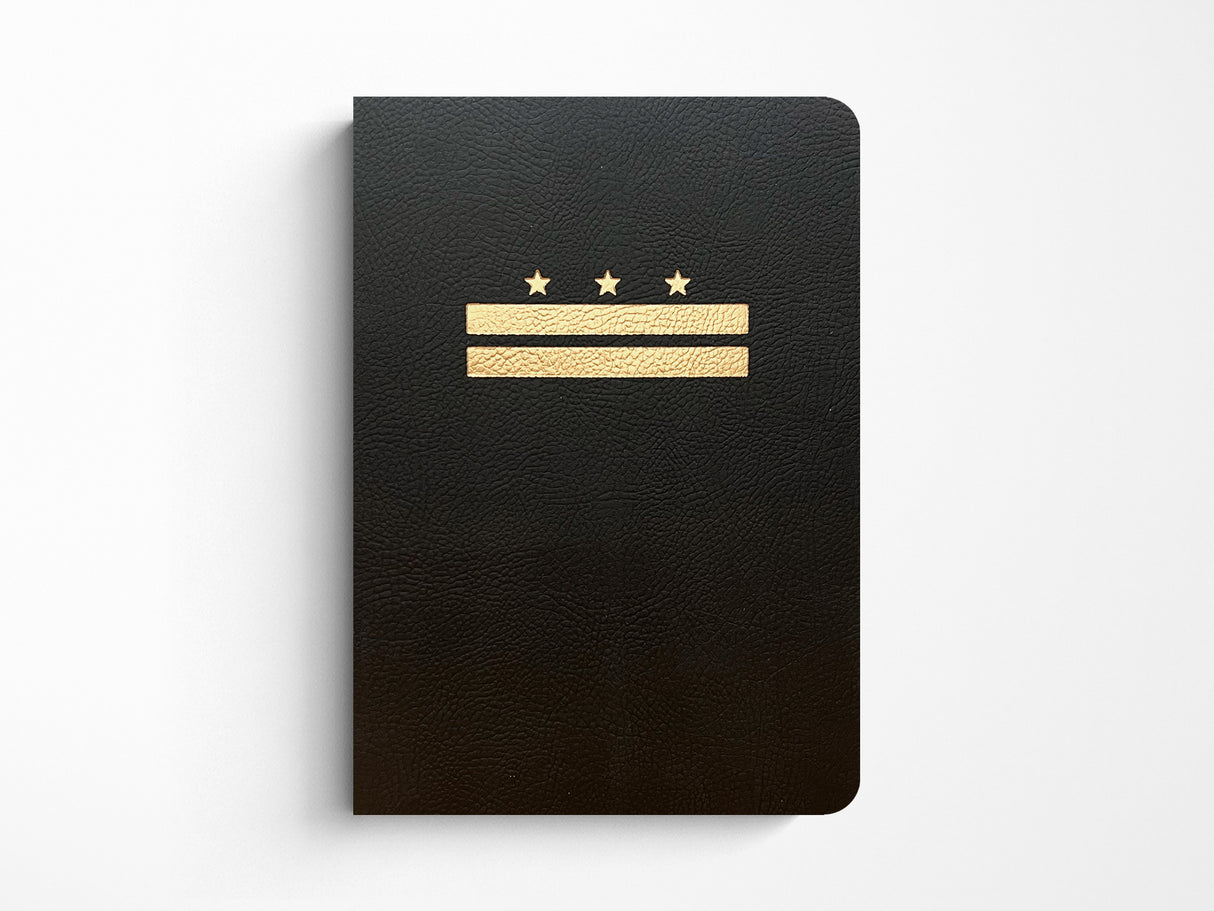 Jenni Bick Special Edition DC Flag Leather Notebook