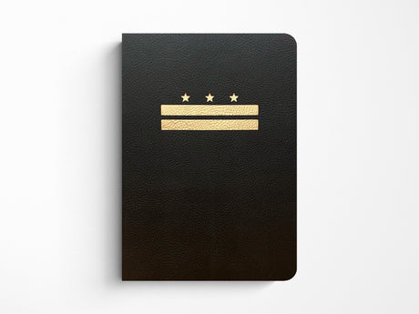 Jenni Bick Special Edition DC Flag Leather Notebook