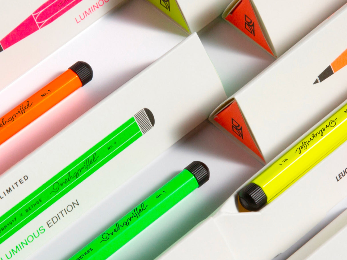Leuchtturm1917 Drehgriffel Ballpoint Pen - Luminous Neon Limited Edition