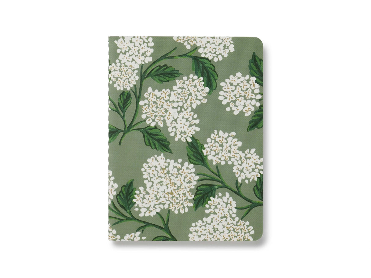 Hydrangea Pocket Notebook Boxed Set of 8