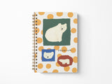 Japanese Ring Notebook - Polar Bear