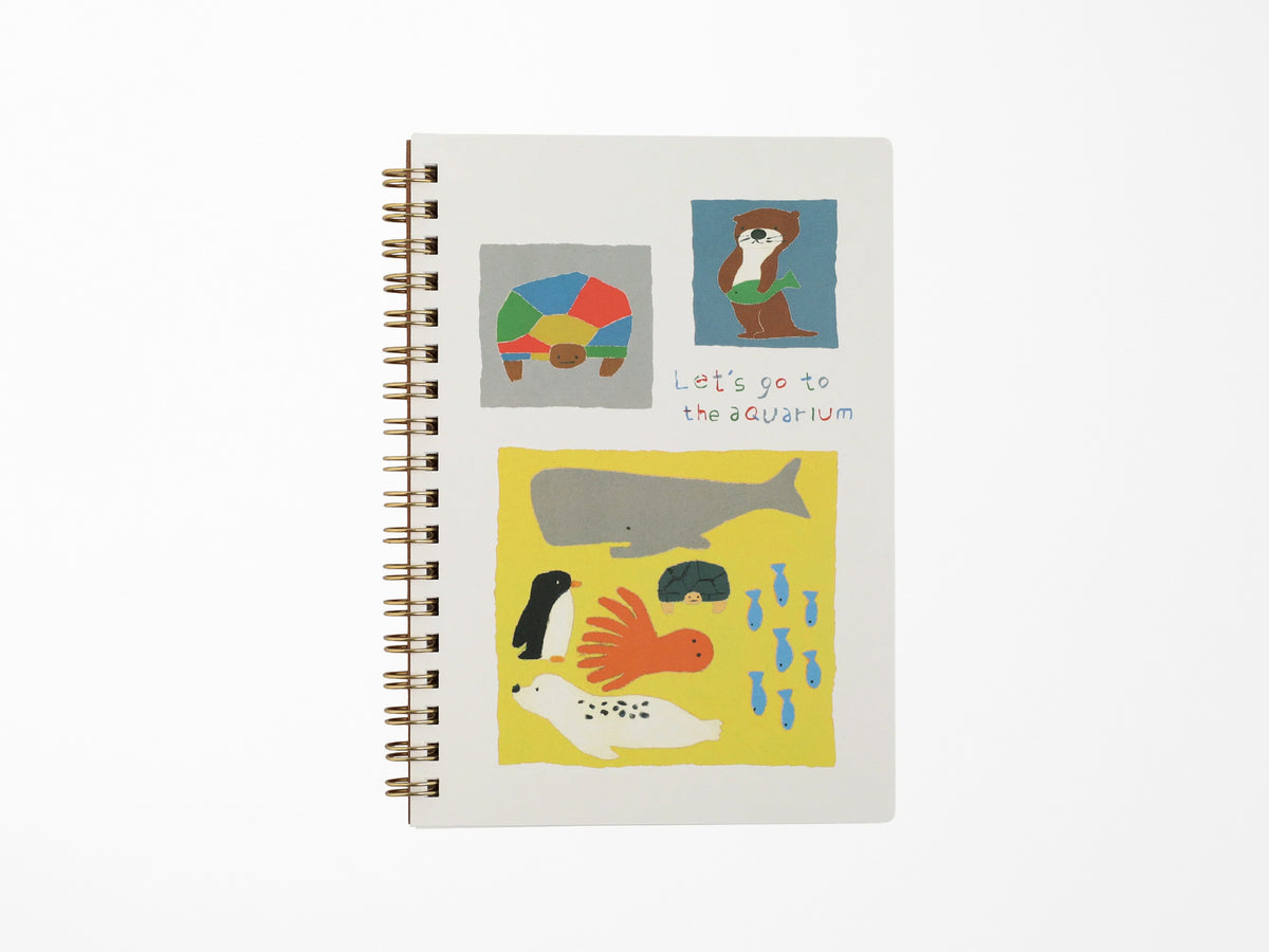 Japanese Ring Notebook - Cheerful Friends