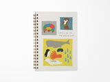 Japanese Ring Notebook - Cheerful Friends