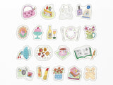 Midori Yuru Log Roll Sticker Motifs