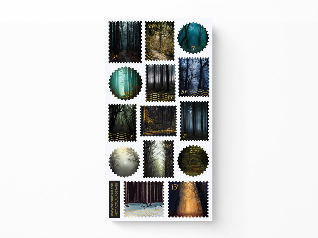 Wildwood Wonder Stamps Sticker Sheet