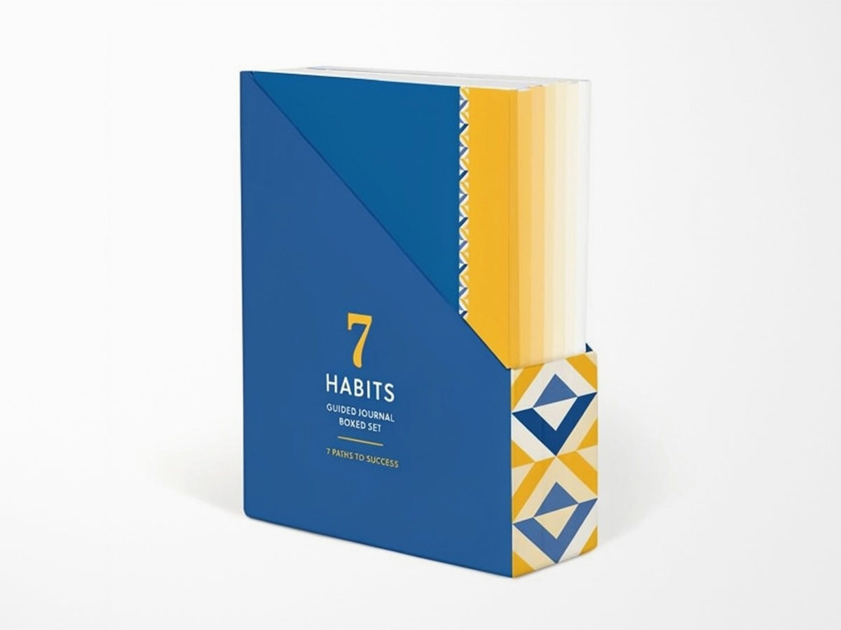 Seven Habits Guided Journal Boxed Set