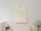 MD Wall Calendar 2027 Bi Folded A4