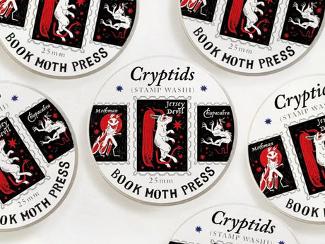 Cryptid Stamps Washi Tape