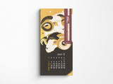 Midori Wall Calendar 2027 - Echizen Washi Seasonal Traditions