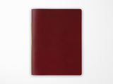 PLOTTER Limited Edition LISCIO Red Leather 6 Ring Leather Binder with Accessories - A5