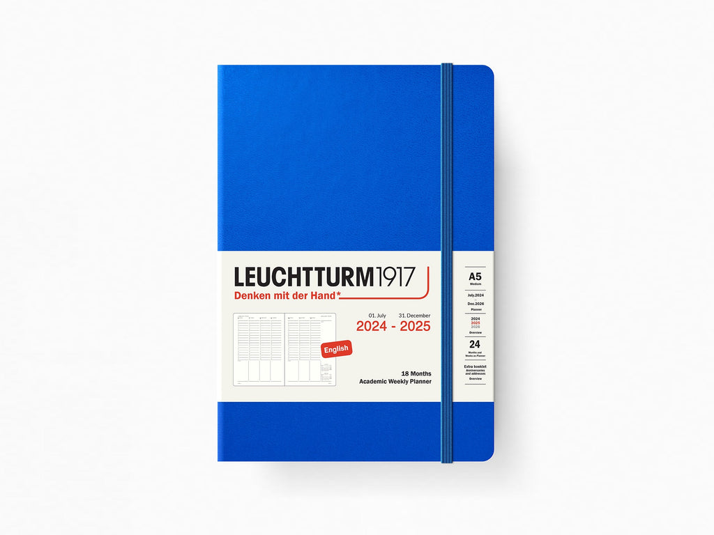 2025 Leuchtturm 1917 18 Month Academic Planner - SKY Hardcover