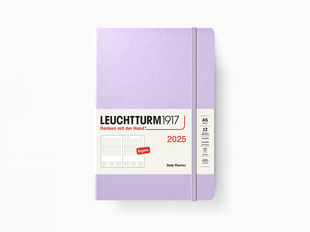2025 Leuchtturm 1917 Daily Planner - LILAC Hardcover