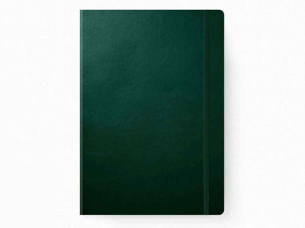 2025 Leuchtturm 1917 Monthly Planner & Notebook - FOREST GREEN Softcover