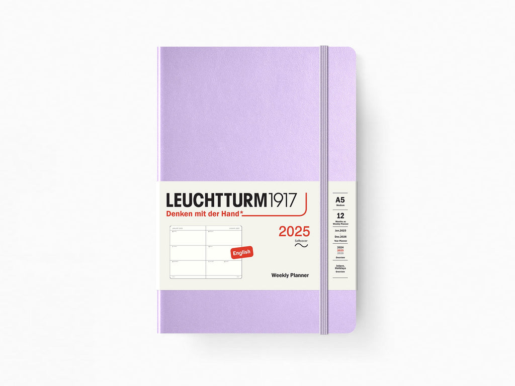 2025 Leuchtturm 1917 Weekly Planner - LILAC Softcover