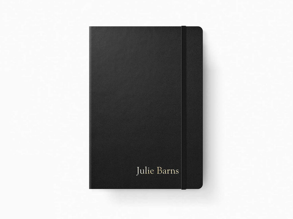2025 Leuchtturm 1917 Weekly Planner & Notebook - BLACK Hardcover, Dotted Pages