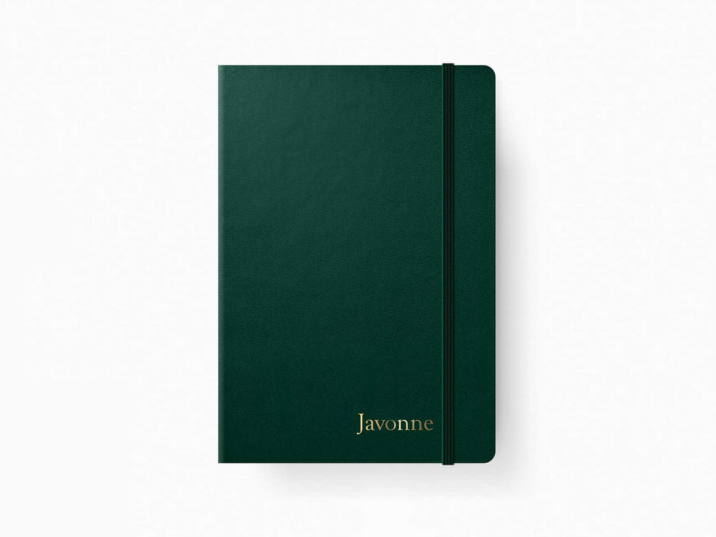 2025 Leuchtturm 1917 Weekly Planner & Notebook - FOREST GREEN Hardcover, Dotted Pages