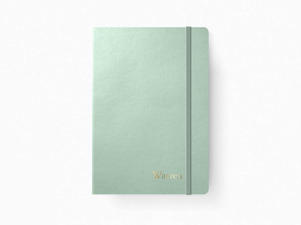 2025 Leuchtturm 1917 Weekly Planner & Notebook - MINT GREEN Softcover, Ruled Pages