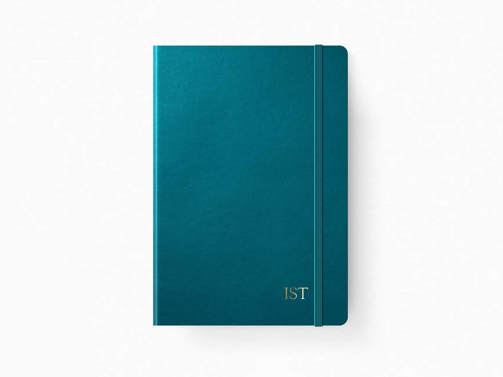 2025 Leuchtturm 1917 Weekly Planner & Notebook - PACIFIC GREEN Softcover, Ruled Pages