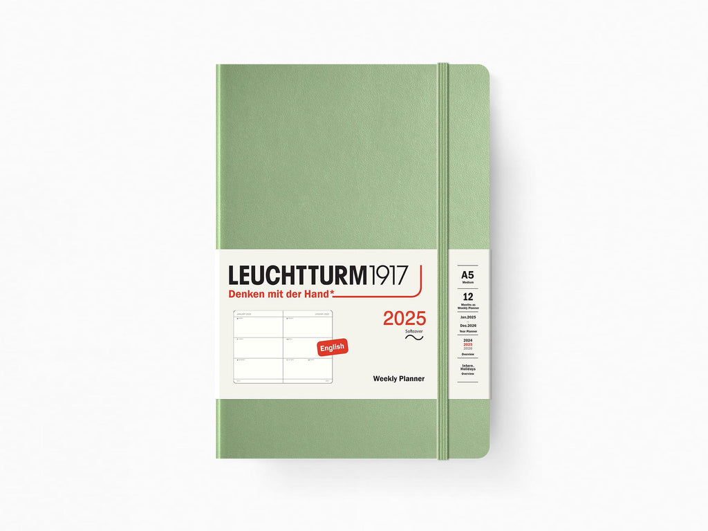 2025 Leuchtturm 1917 Weekly Planner - SAGE Softcover
