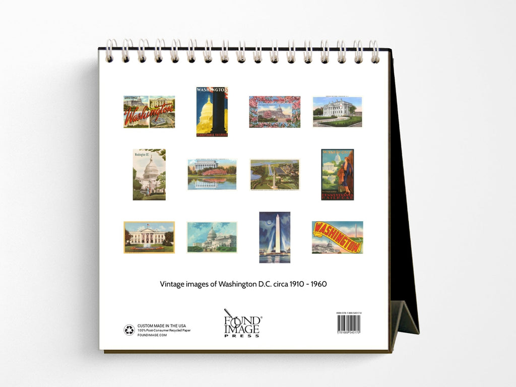 2025 Washington DC Desk Calendar