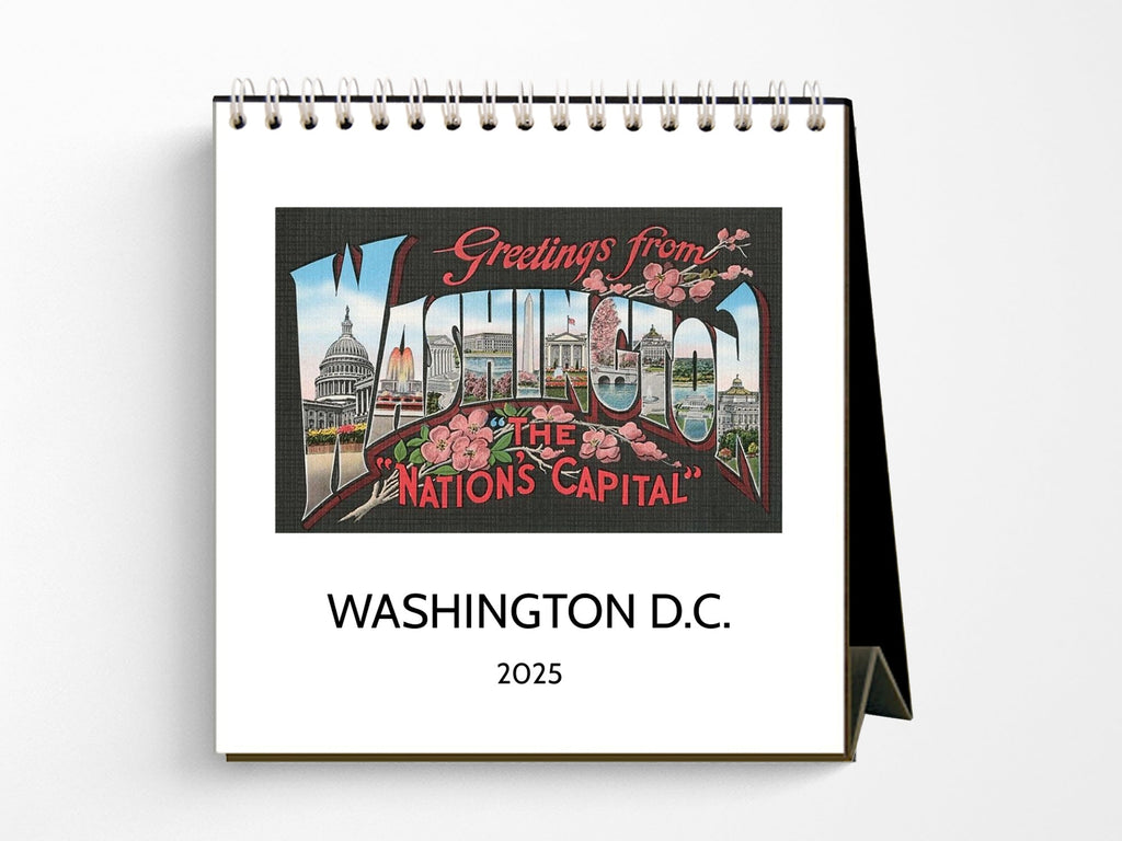 2025 Washington DC Desk Calendar