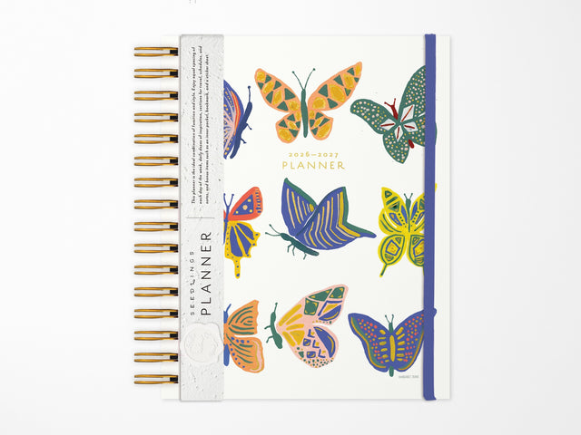 2026-2027 Butterfly Beauties Seedlings 17 Month Planner