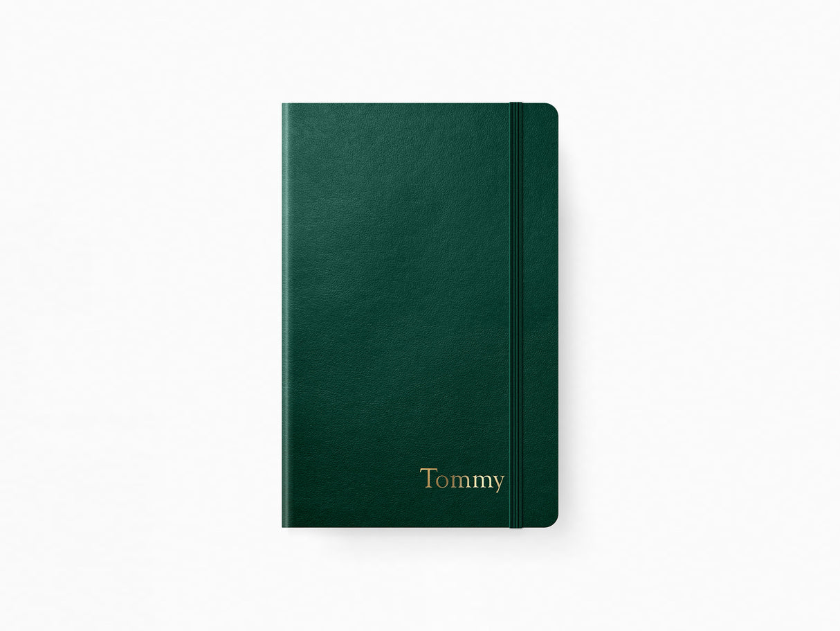 2026 Leuchtturm 1917 Monthly Planner with Notebook - FOREST GREEN Softcover